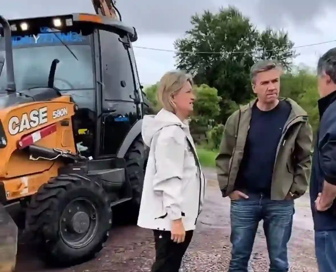 Tras las lluvias: Zdero junto al Comité de Emergencia verificaron el sistema de drenaje en el Gran Resistencia