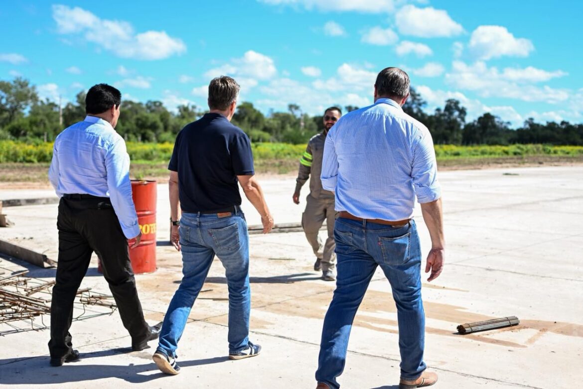 Avanza la pista de aviación en Pompeya: la obra que termina con décadas de olvido en El Impenetrable