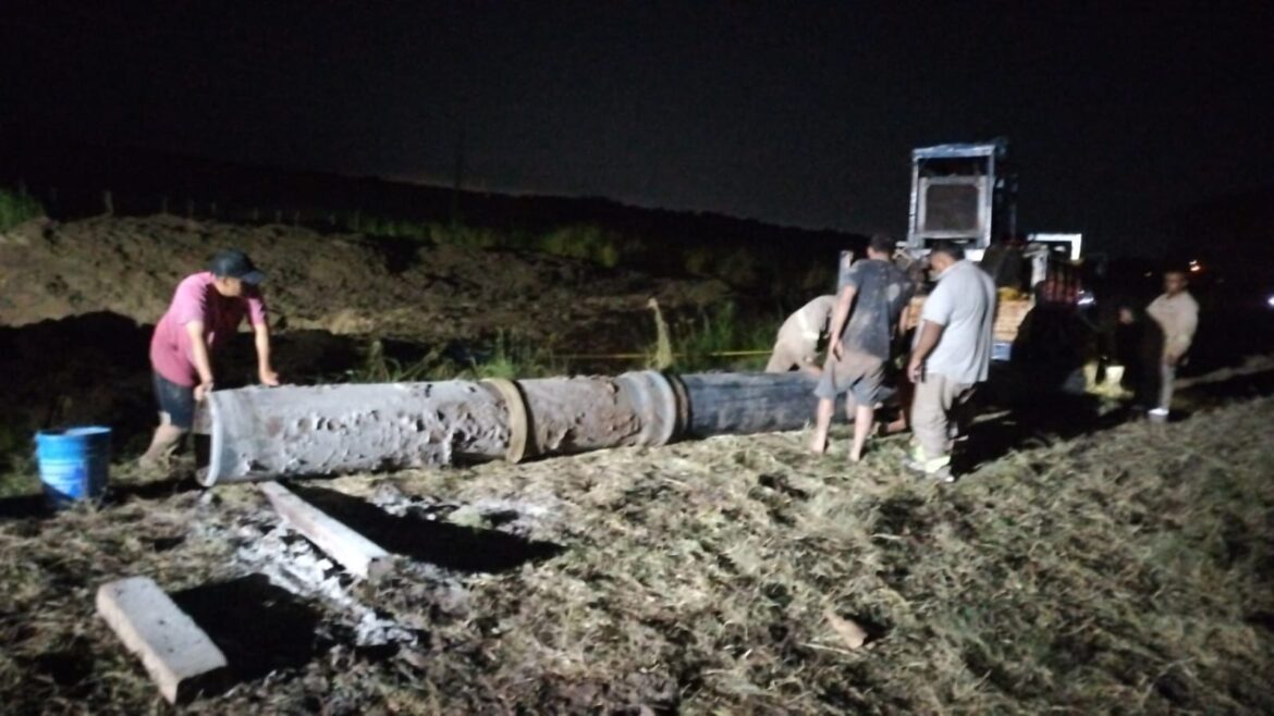 Gral. San Martín: Sameep reparó el acueducto y el servicio comienza a normalizarse