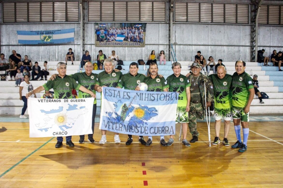 “Malvinas, memoria viva”: jornada recreativa y deportiva en el polideportivo Jaime Zapata.