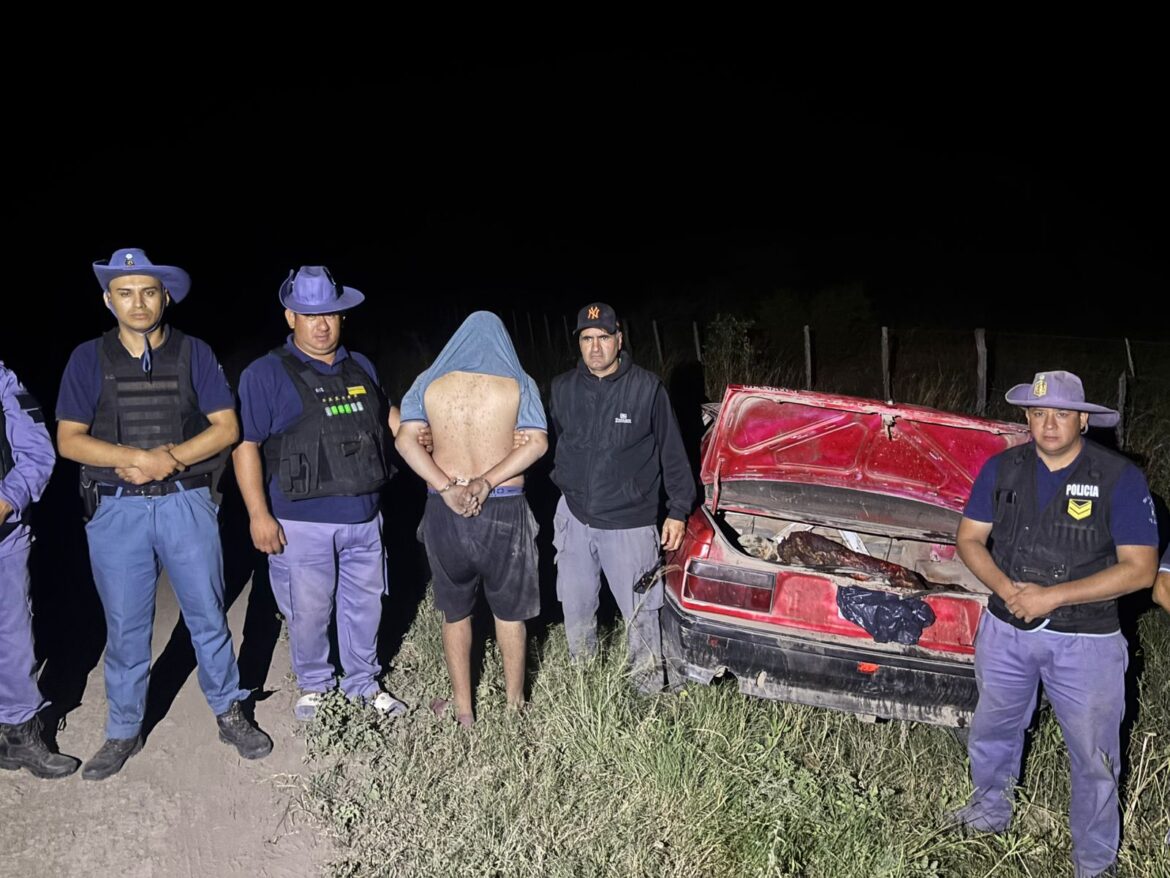 Detuvieron a un hombre por supuesto abigeato