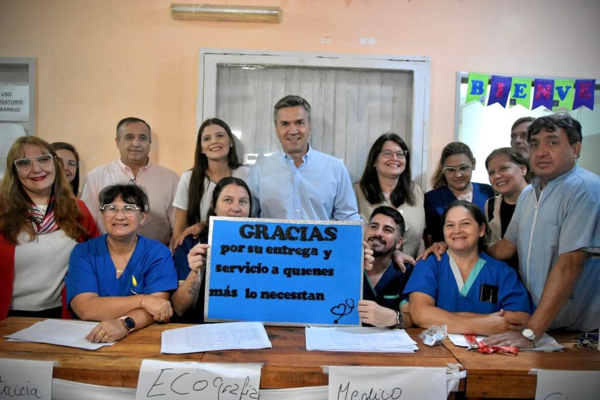 Villa Berthet: nuevo operativo de la Red Estratégica de Salud con amplio despliegue territorial.