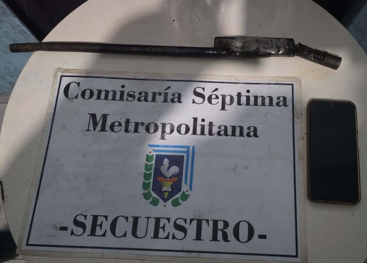 Resistencia Intentó robar con un arma casera pero terminó detenido