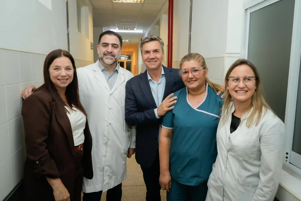 Sáenz Peña: Zdero inauguró el nuevo consultorio oftalmológico en el hospital 4 de Junio