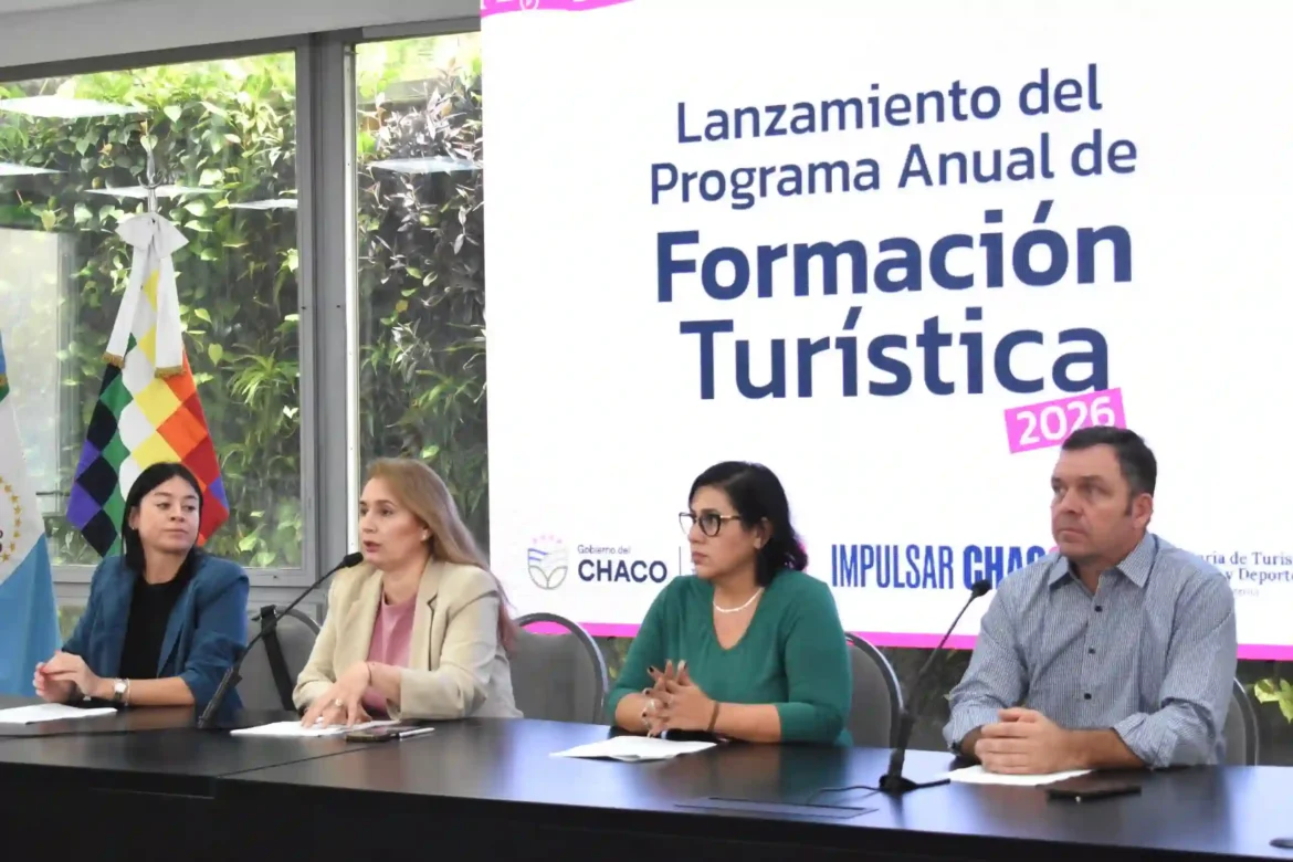 Chaco lanzó el programa anual de formación turística 2026 para fortalecer el sector