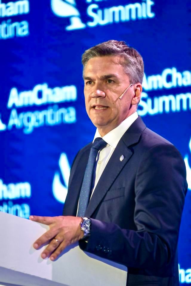 Zdero expuso en el AmCham Summit 2026 y destacó el potencial productivo del Chaco