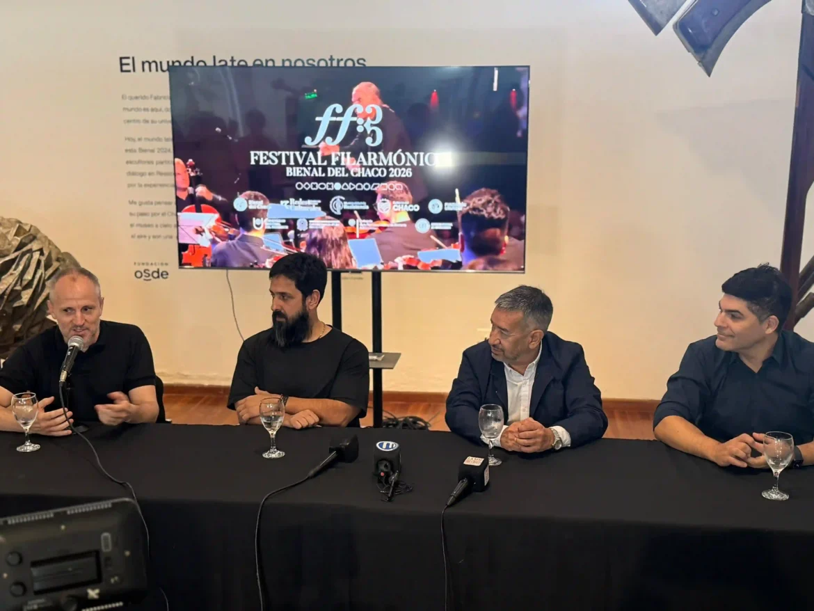 Lanzaron el festival filarmónico juvenil y una nueva tecnicatura orquestal en el marco de la Bienal 2026.