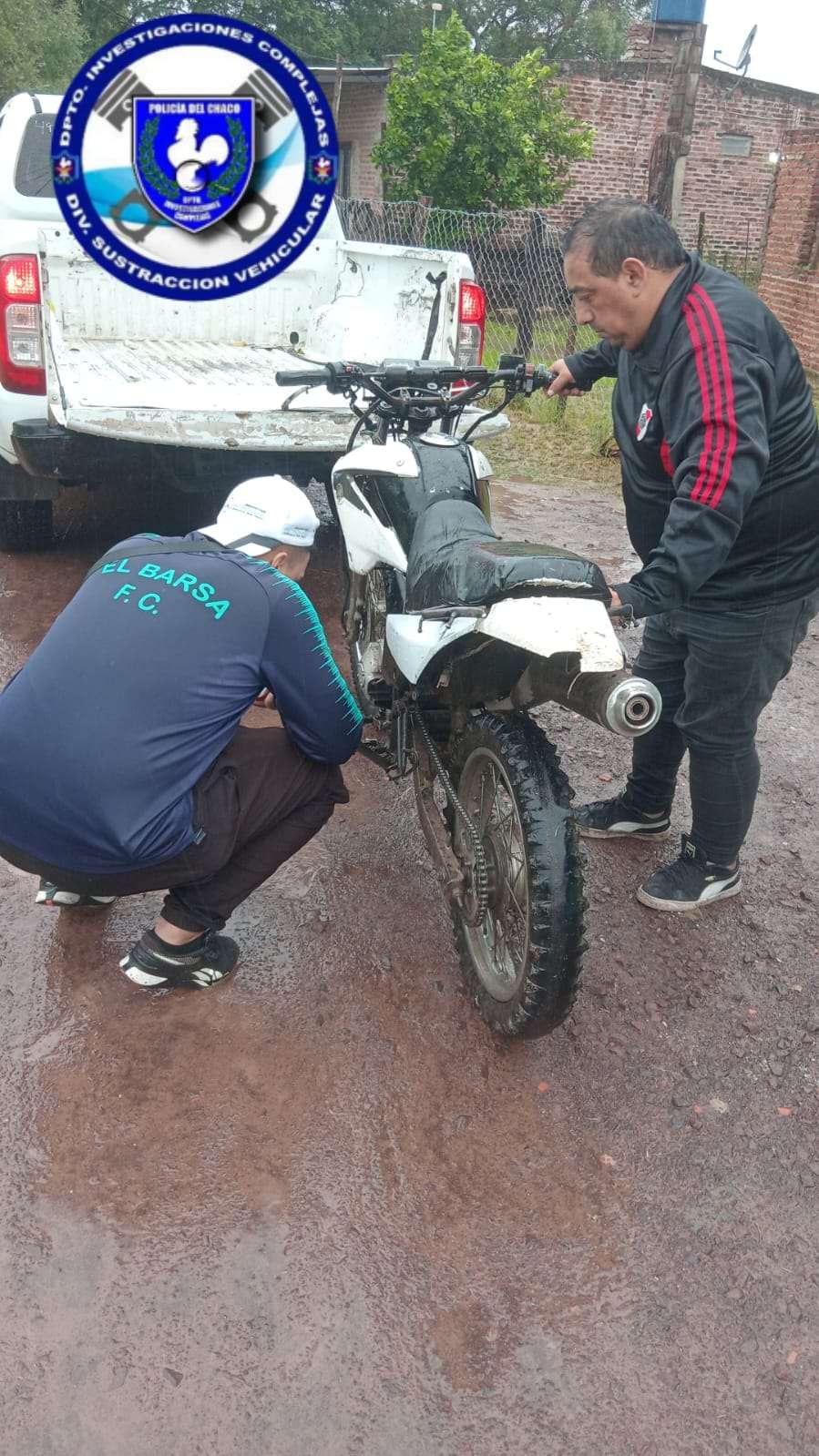 Secuestraron una motocicleta buscada por supuesto robo