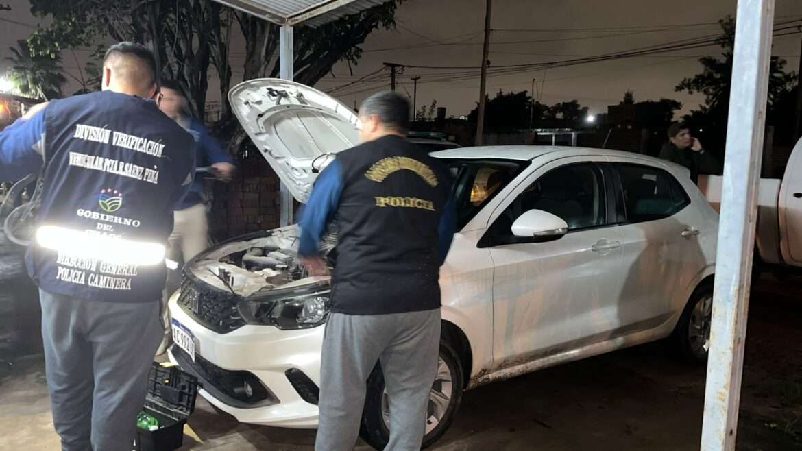 Sáenz Peña: policía recupera otro vehículo robado