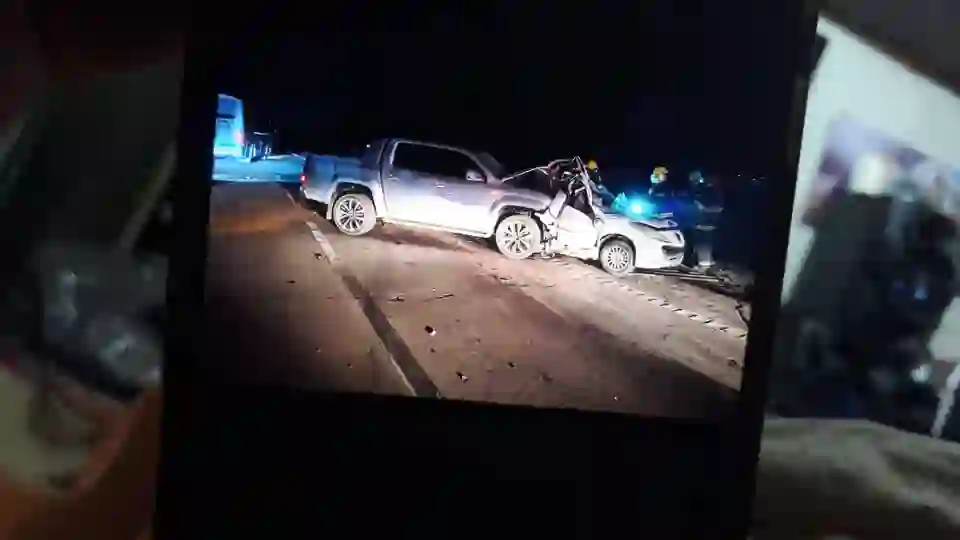 Tragedia en San Vicente: cinco muertos, entre ellos dos menores, en un choque sobre la Ruta 6