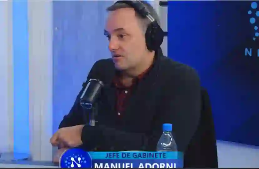 Manuel Adorni: “Esto me pasó porque soy una parte de Milei»