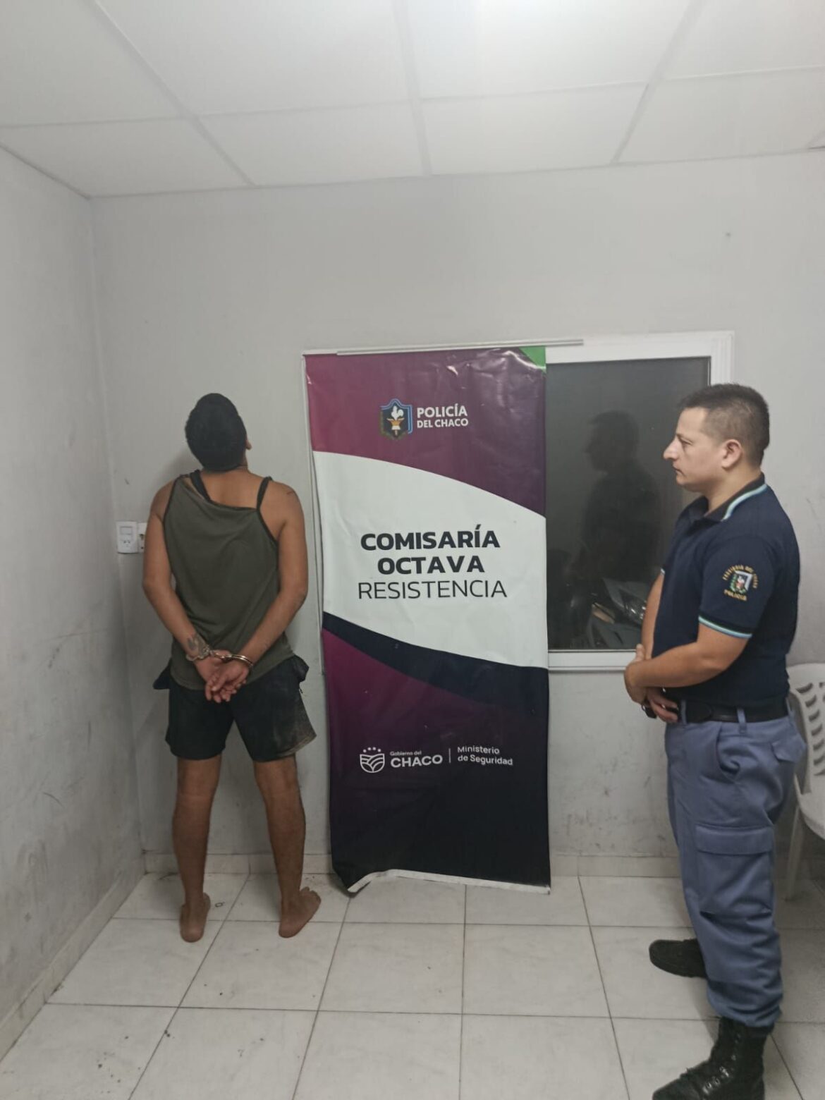 Resistencia: un hombre terminó detenido tras encerrarse con su hijo y amenazar a su pareja