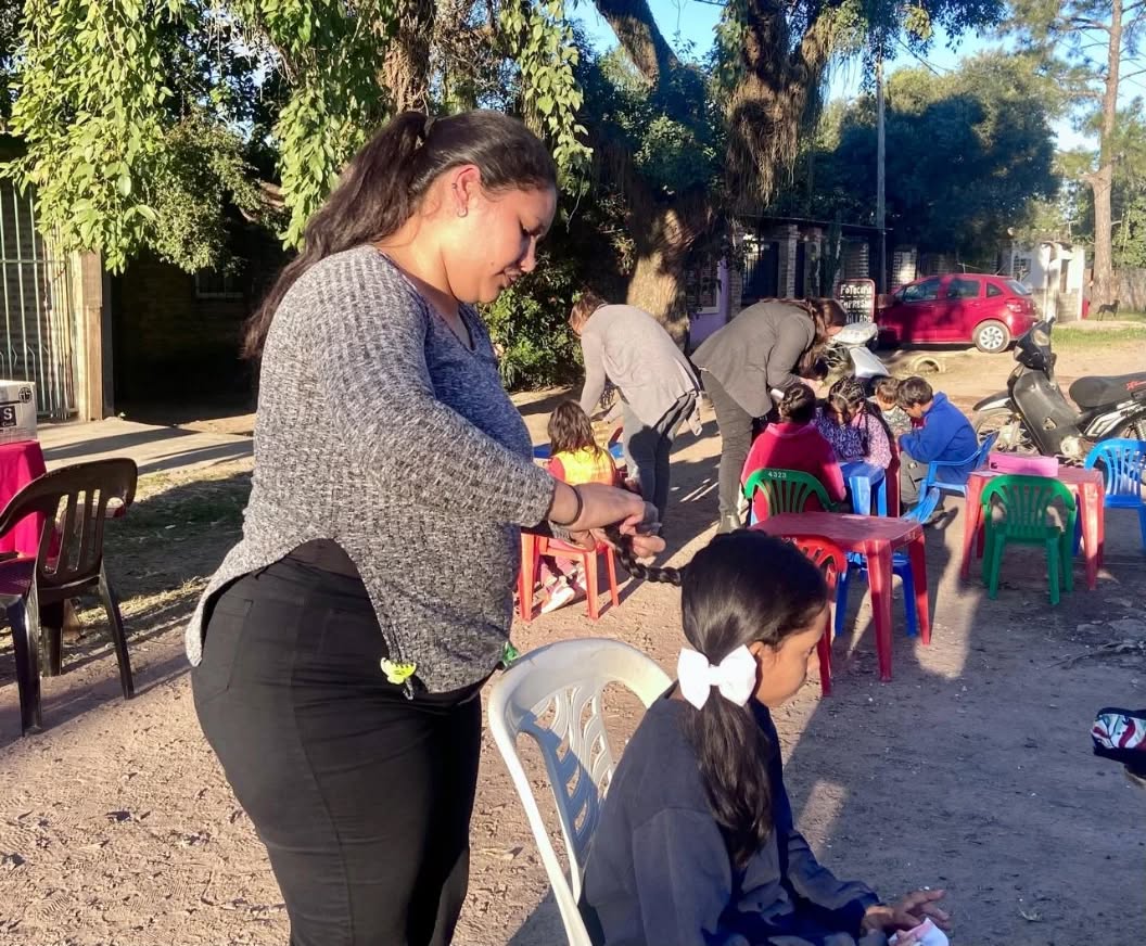 “Muni en Acción” llegó al barrio Nueva Esperanza con actividades recreativas y concientización ambiental