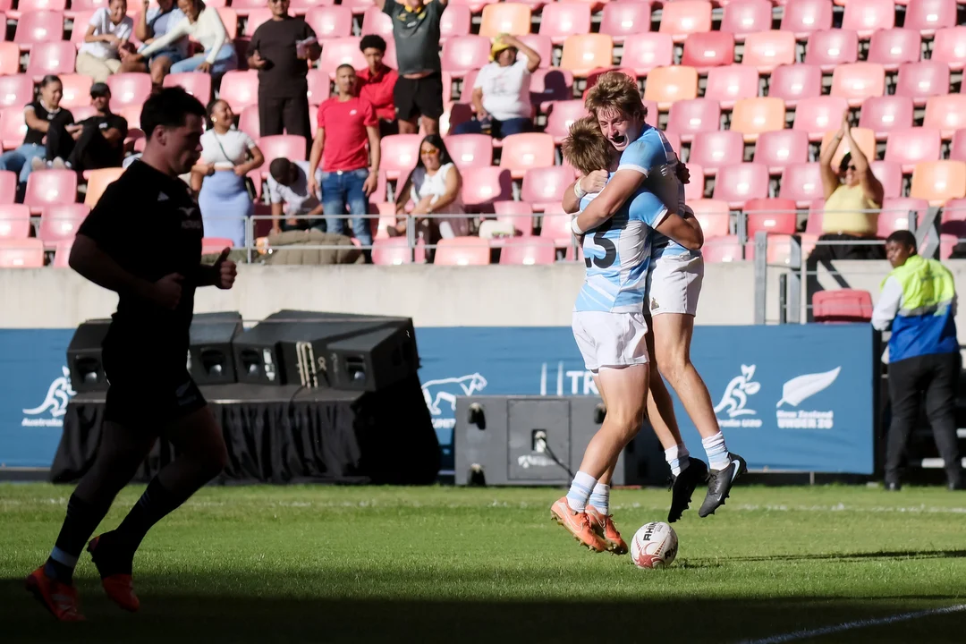 Los Pumitas hicieron historia y vencieron a Nueva Zelanda en el Rugby Championship M20