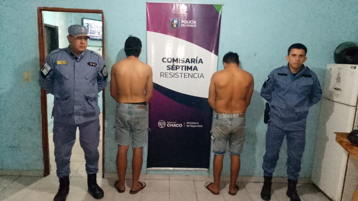 Resistencia: aprehendieron a dos jóvenes por un hurto con escalamiento en Villa El Dorado