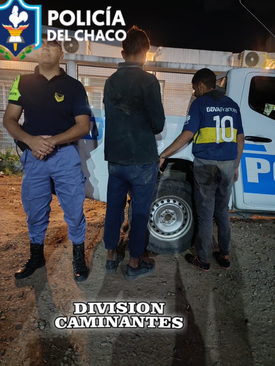 Resistencia: demoraron a dos hombres tras intentar sustraer medidores de agua