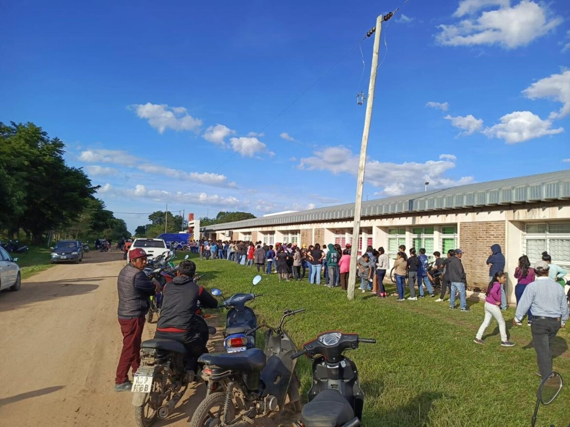 Pampa del Indio fue sede de un nuevo operativo del programa “Ver para ser libres”