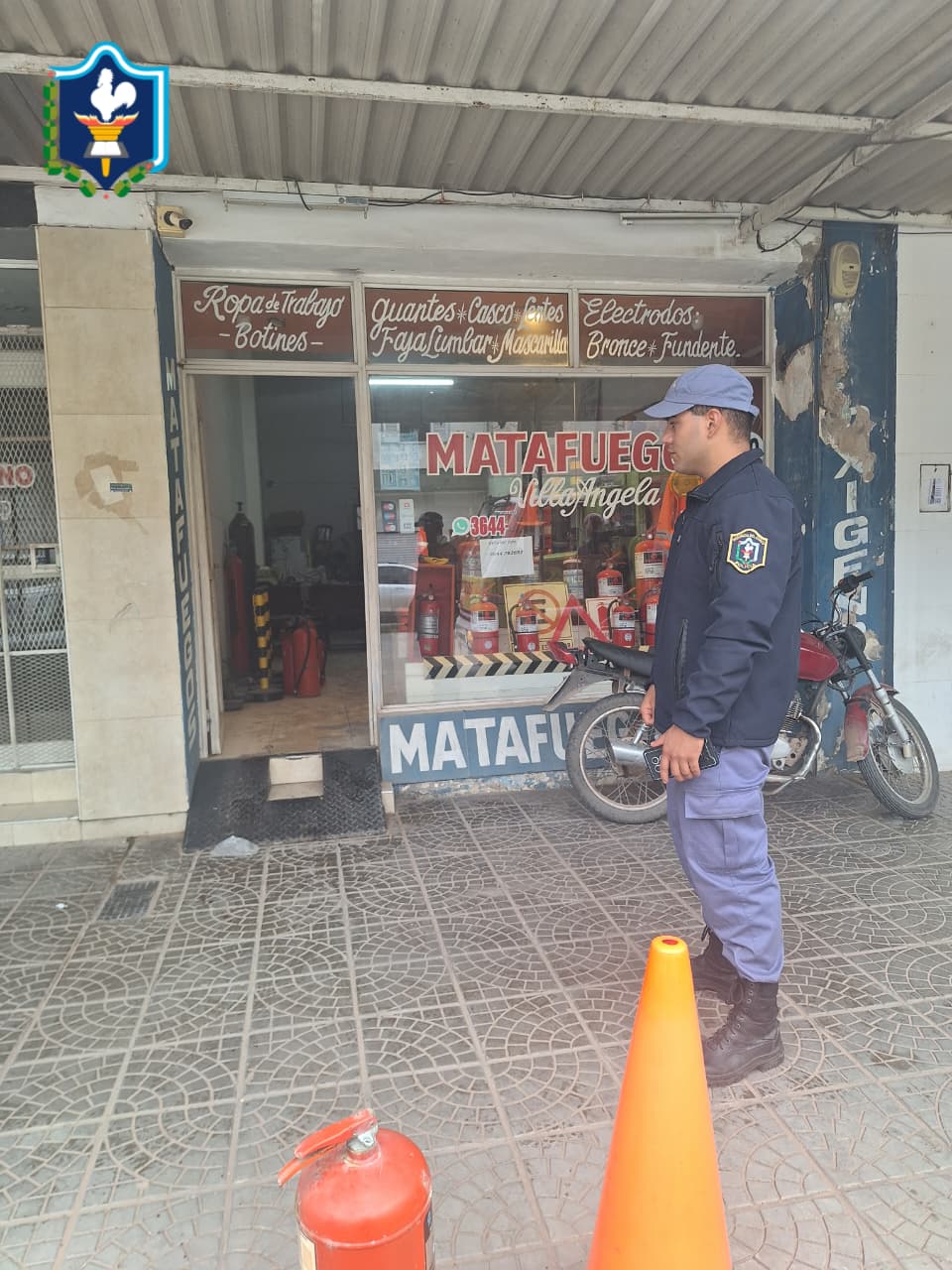 Sáenz Peña: explotó un extintor en un local de matafuegos, hay un muerto y un herido