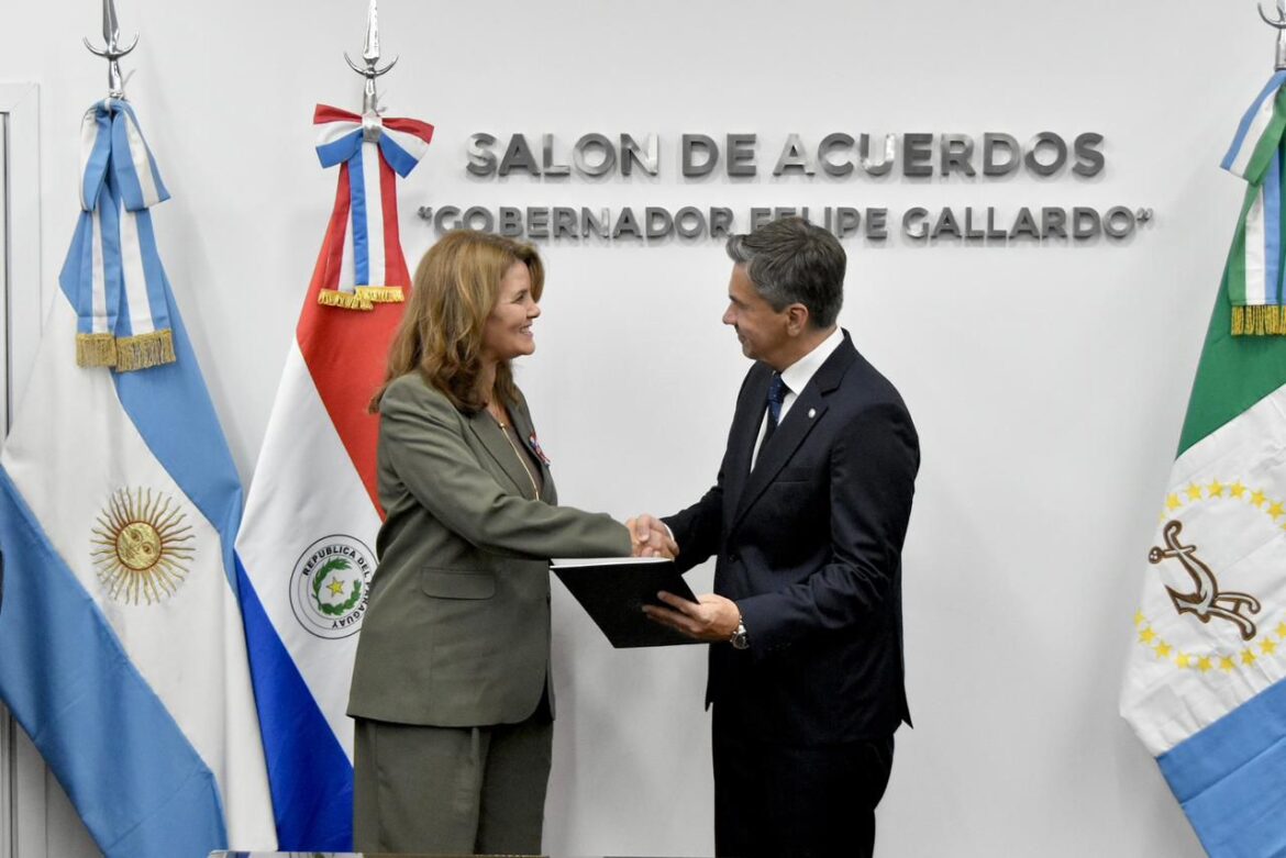 Zdero recibió a la embajadora de Paraguay y se avanza en una agenda estratégica de integración