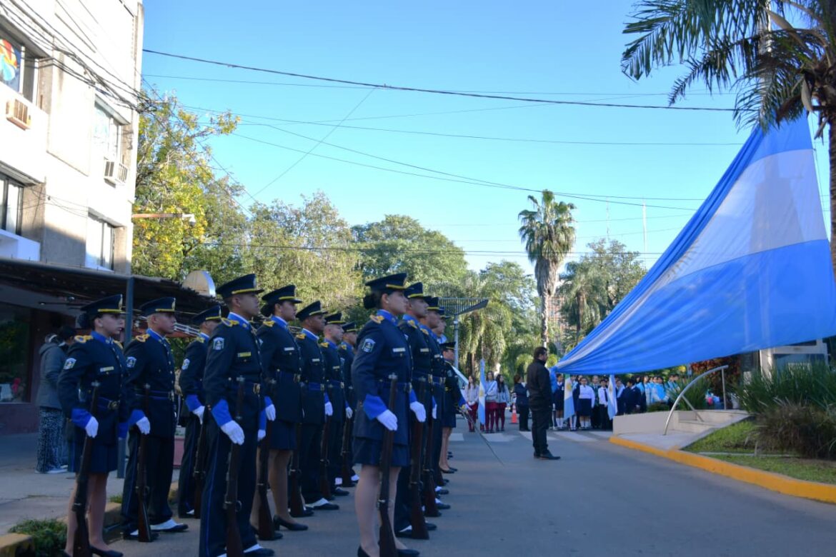 Día del Himno: Resistencia rindió honores a la máxima canción argentina
