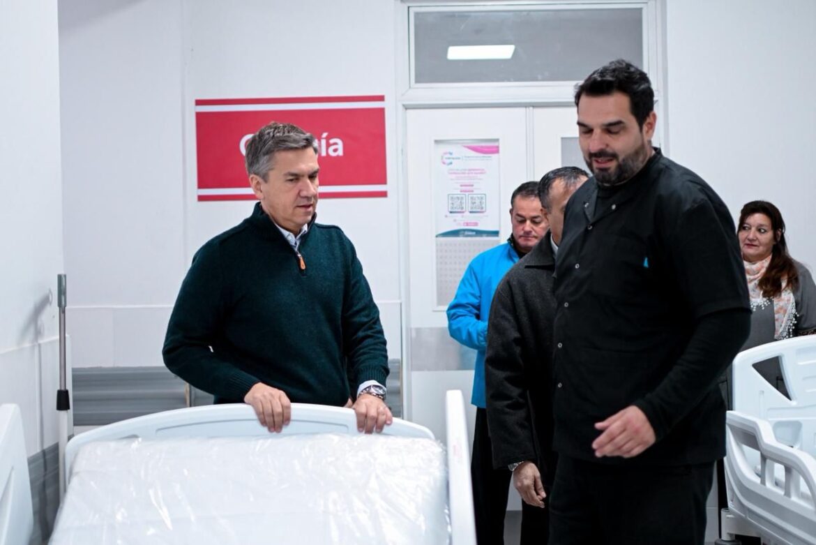 General San Martín: Zdero entregó equipamientos de alta tecnología para fortalecer el hospital “Félix A. Pértile”