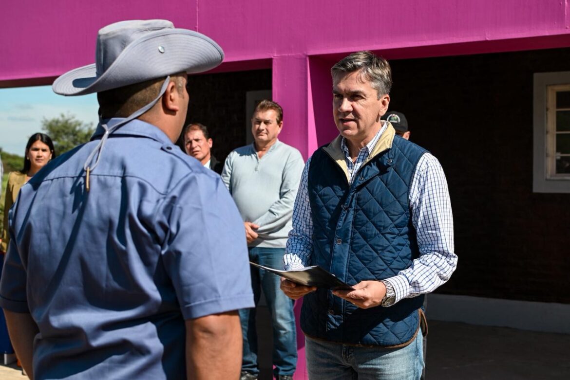 Pampa del Indio: Zdero inauguró la nueva División Rural y entregó equipamiento para fortalecer la seguridad