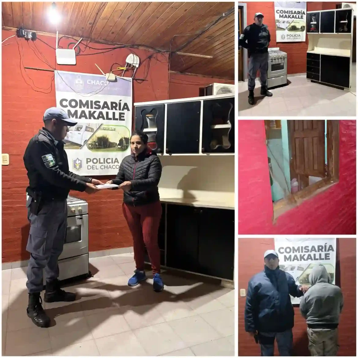 Makallé: detuvieron a un hombre acusado de amenazas, daños y hurto en contexto de violencia de género