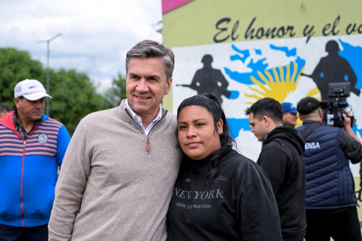 Colonia Aborigen: avanzan las obras de la plaza central, el Registro Civil y la oficina para excombatientes originarios