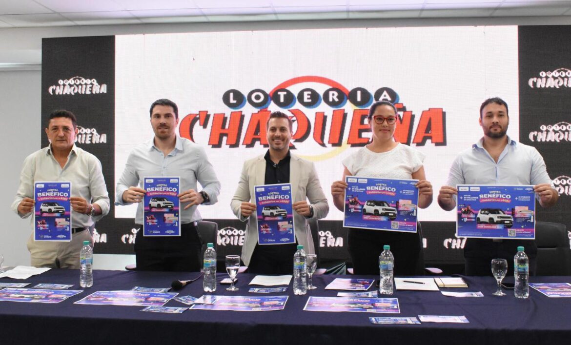 Este viernes: Lotería Chaqueña realizará el sorteo benéfico y solidario por la vida