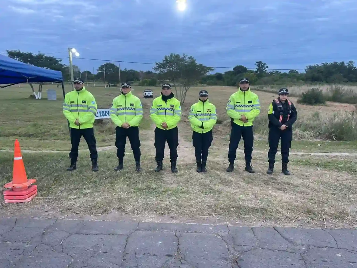 Puerto Tirol: casi 200 policías custodian la peregrinación a Santa Rita