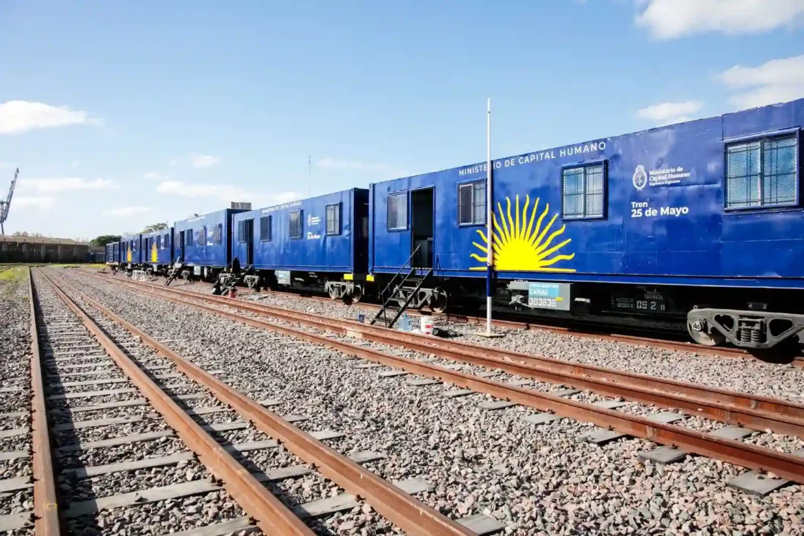 El Tren 25 de Mayo vuelve a las vías y comenzará su recorrido nacional desde Chaco