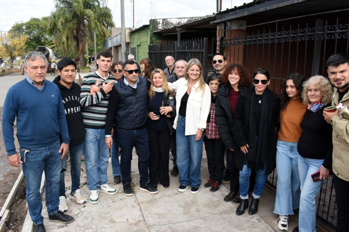 Resistencia: después de 28 años, el barrio Jardín comienza a transformarse con pavimento y desagüe